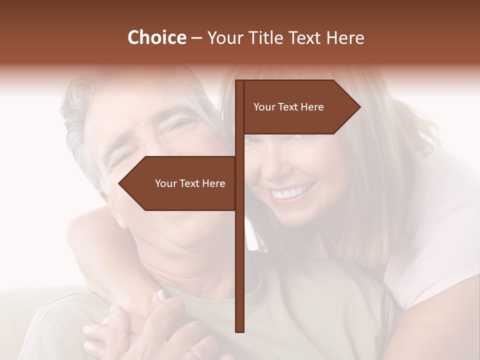 Woman Isolated Lover PowerPoint Template