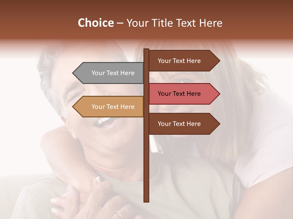 Woman Isolated Lover PowerPoint Template