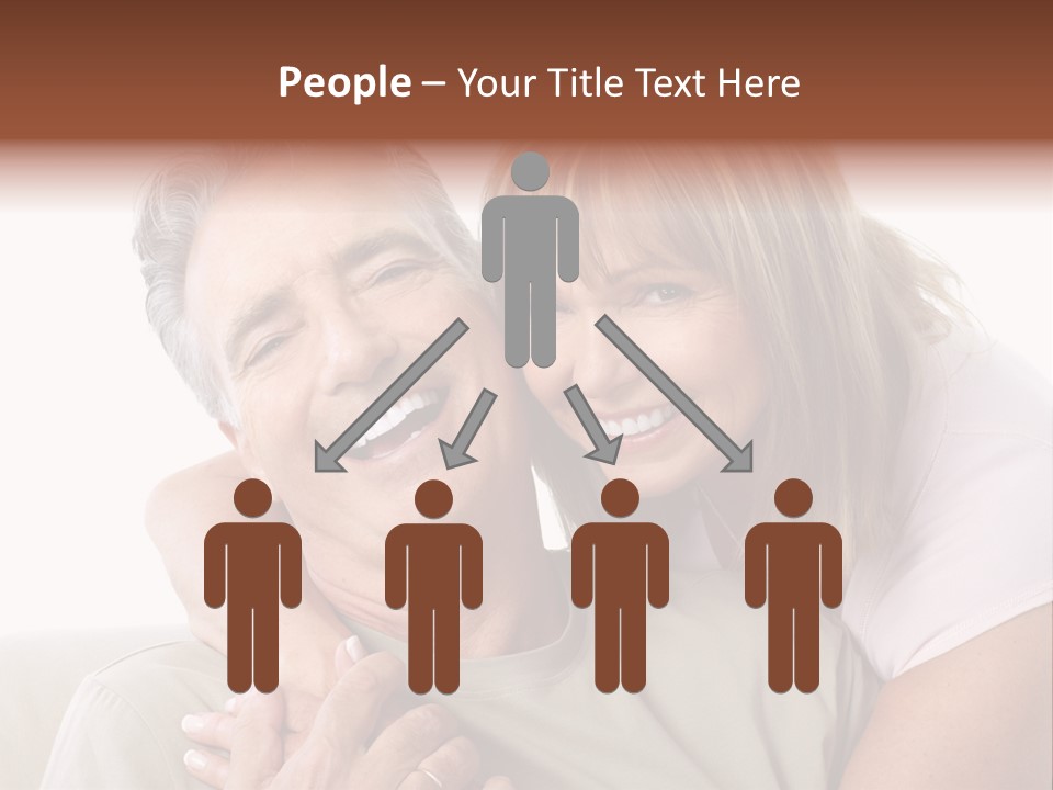 Woman Isolated Lover PowerPoint Template