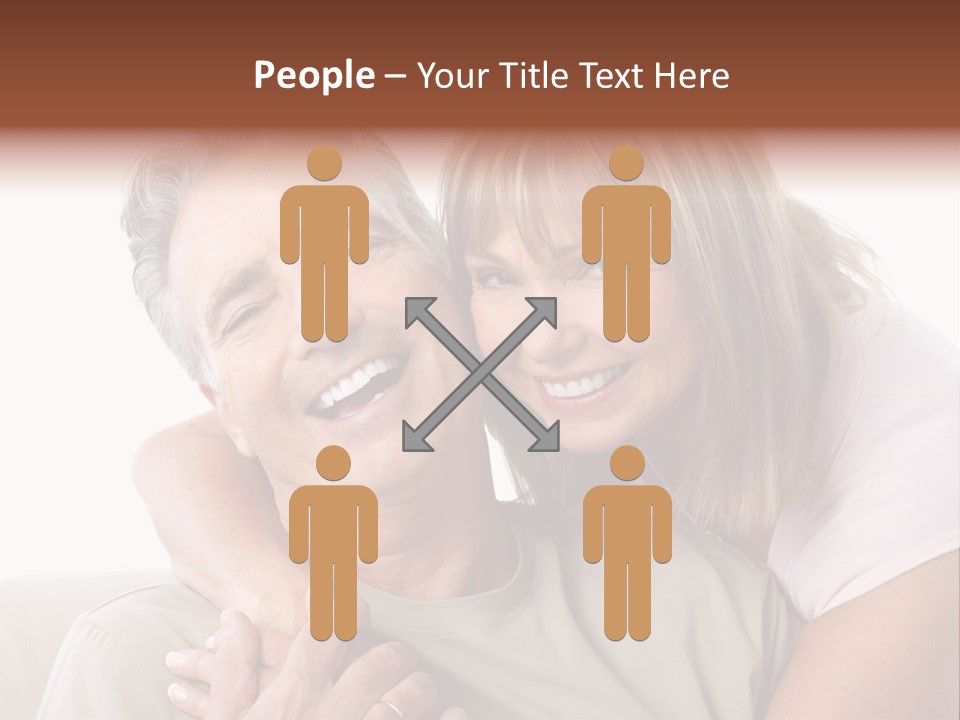 Woman Isolated Lover PowerPoint Template