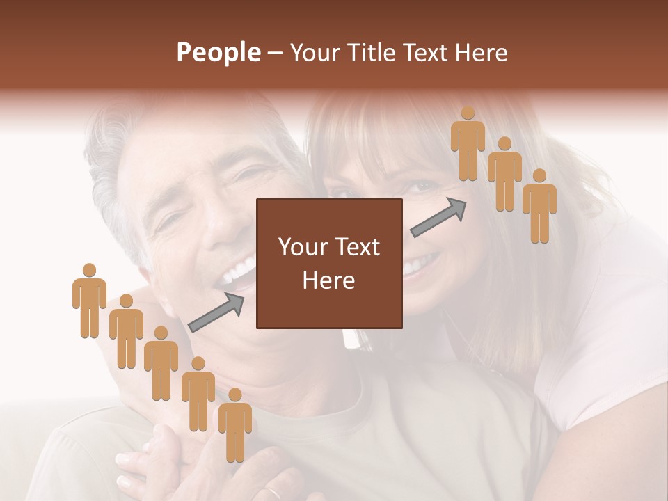 Woman Isolated Lover PowerPoint Template