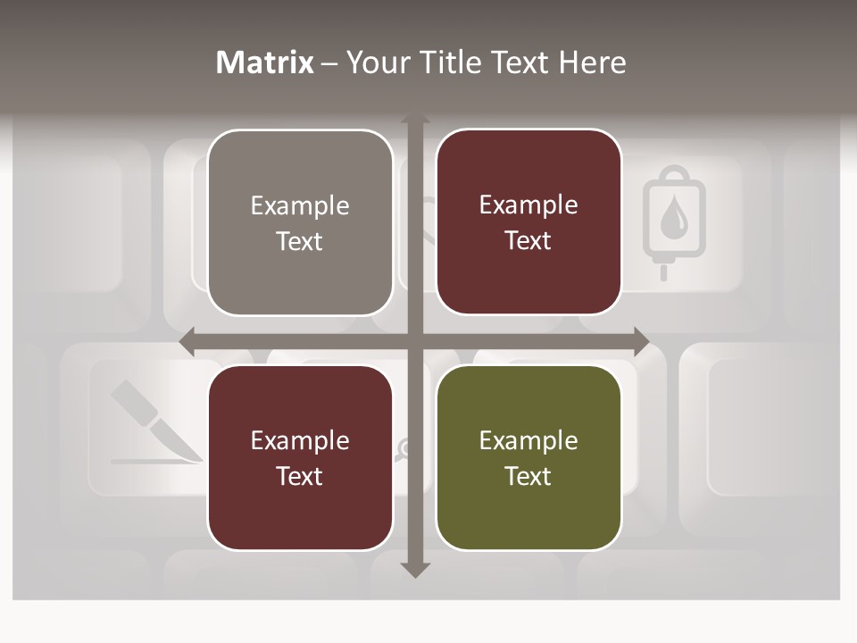 Simple Bright Background PowerPoint Template