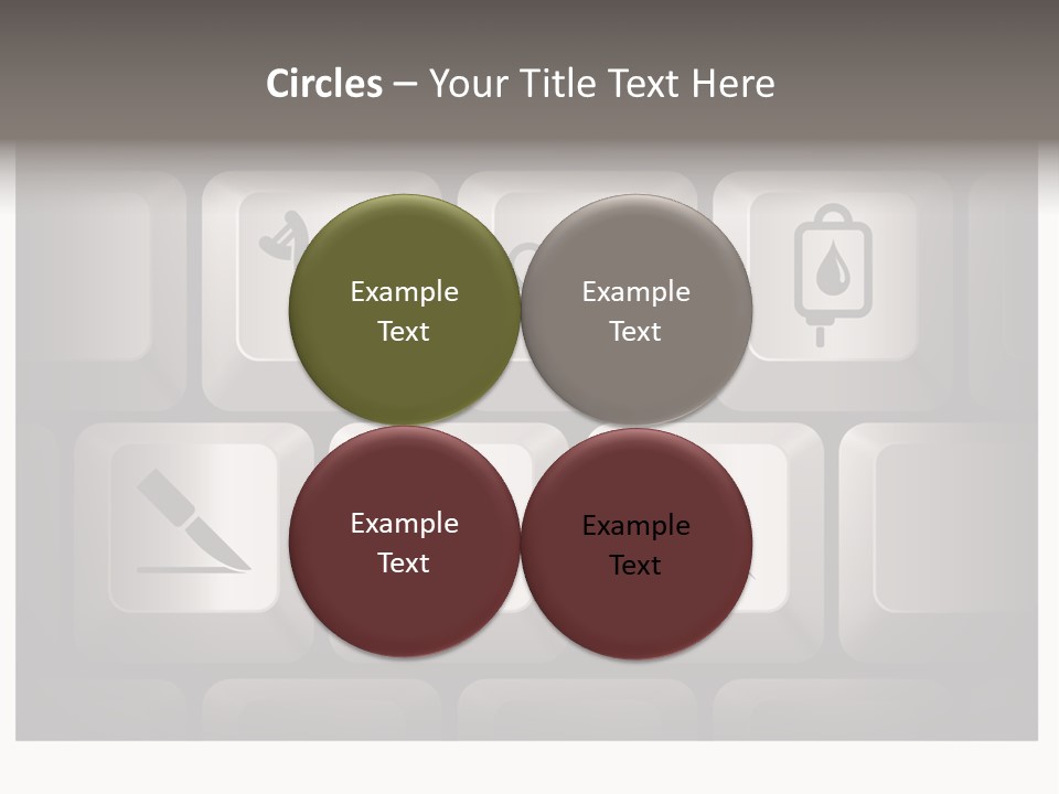 Simple Bright Background PowerPoint Template