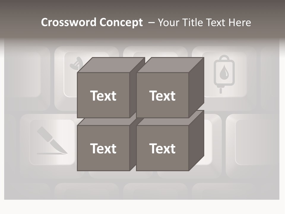 Simple Bright Background PowerPoint Template