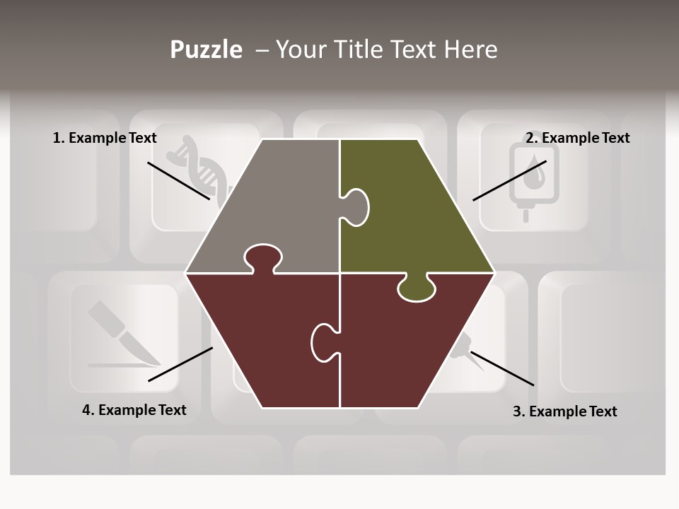 Simple Bright Background PowerPoint Template