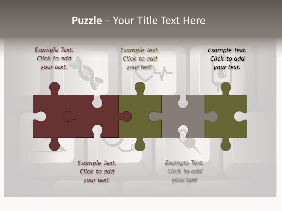 Simple Bright Background PowerPoint Template