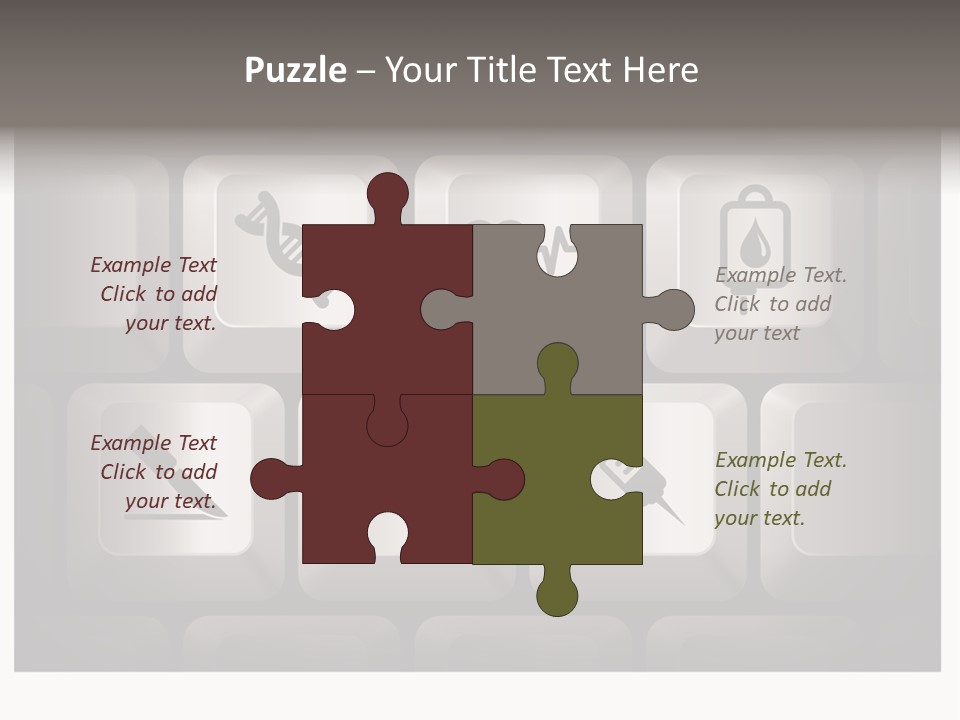 Simple Bright Background PowerPoint Template