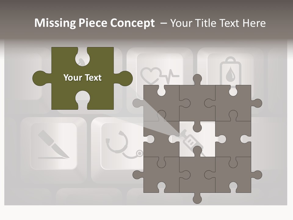 Simple Bright Background PowerPoint Template