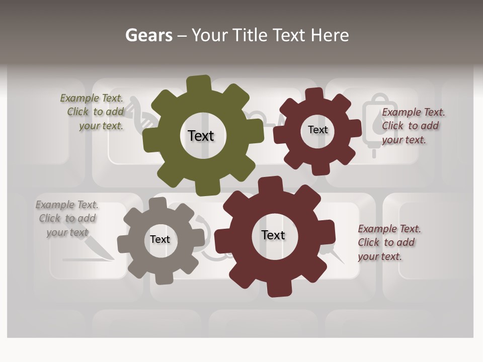 Simple Bright Background PowerPoint Template