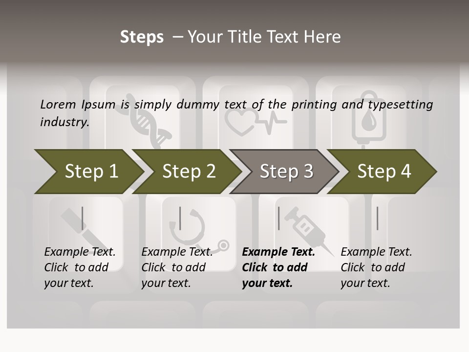 Simple Bright Background PowerPoint Template