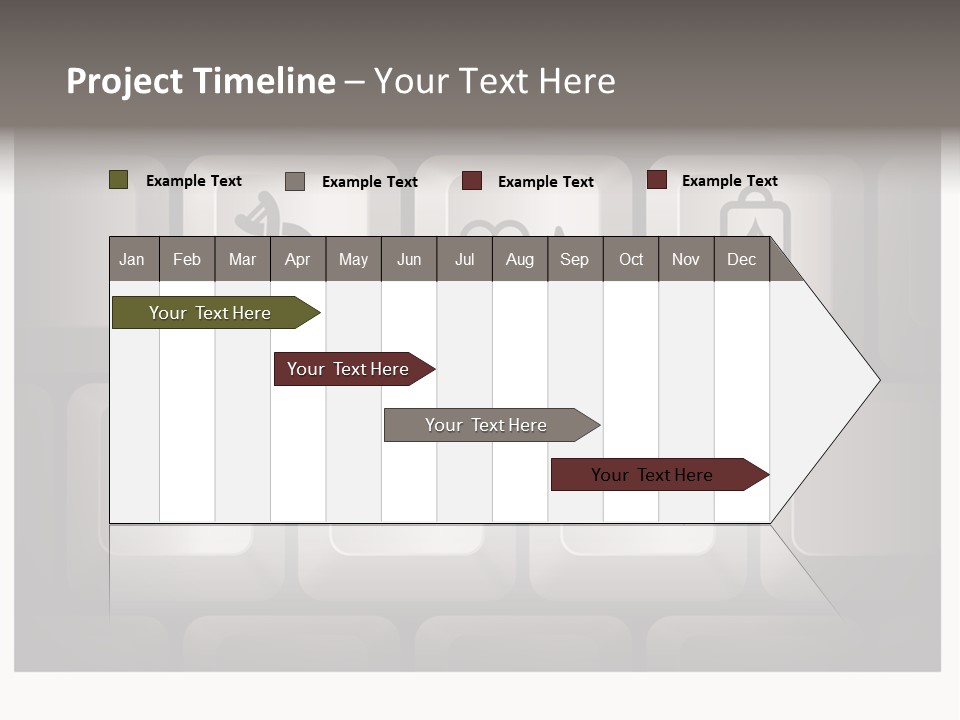 Simple Bright Background PowerPoint Template
