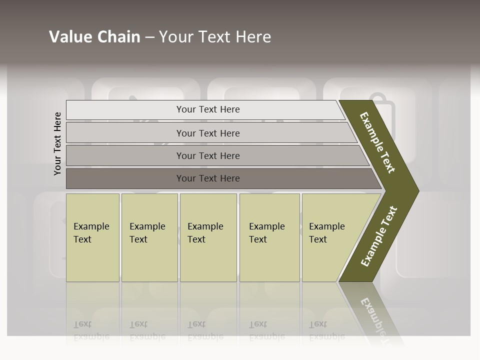 Simple Bright Background PowerPoint Template