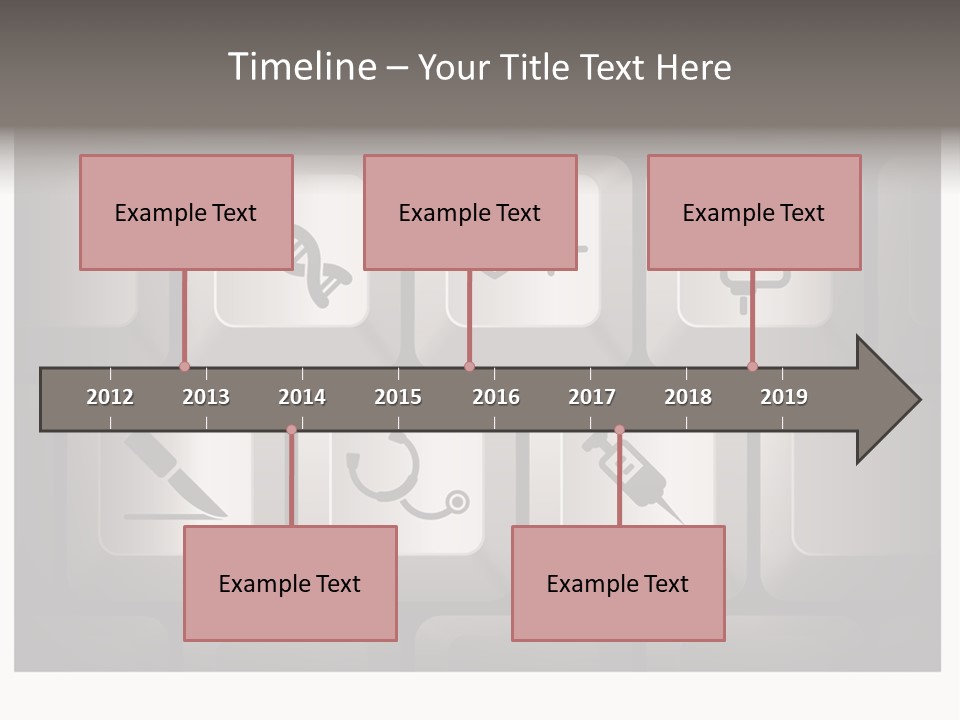 Simple Bright Background PowerPoint Template