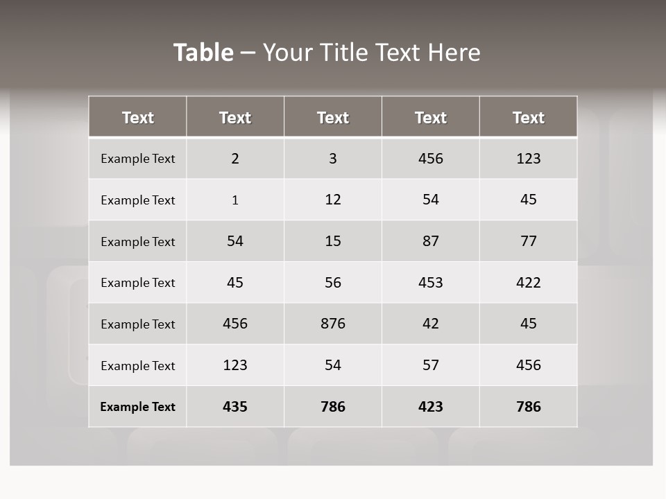 Simple Bright Background PowerPoint Template