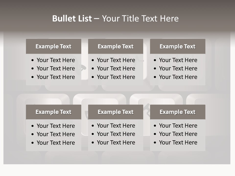 Simple Bright Background PowerPoint Template