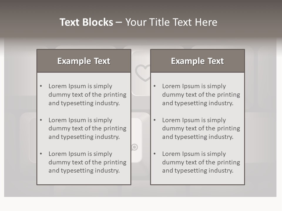 Simple Bright Background PowerPoint Template