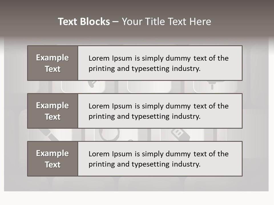 Simple Bright Background PowerPoint Template