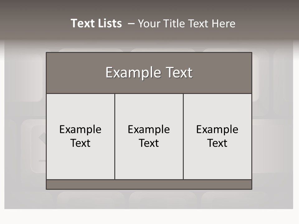 Simple Bright Background PowerPoint Template