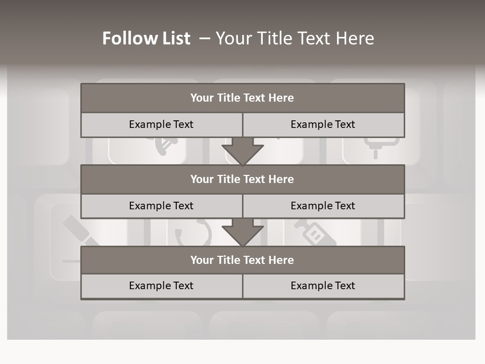 Simple Bright Background PowerPoint Template
