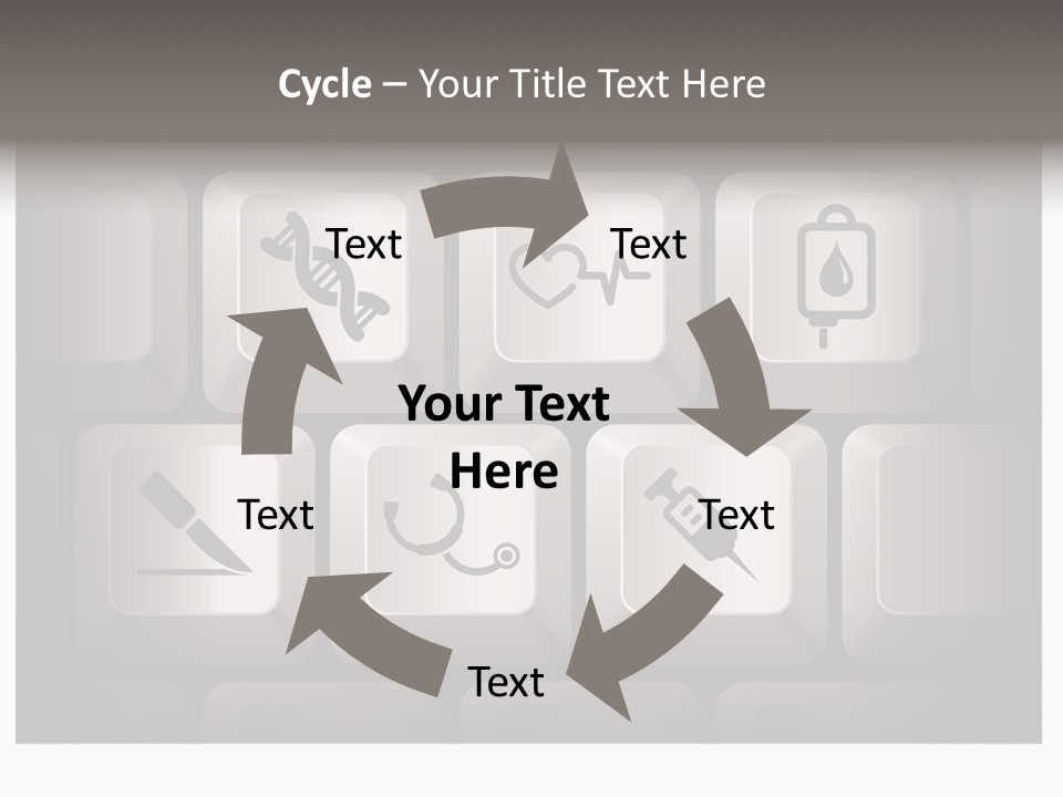 Simple Bright Background PowerPoint Template