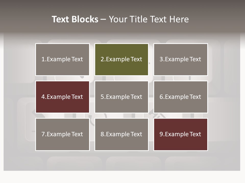 Simple Bright Background PowerPoint Template