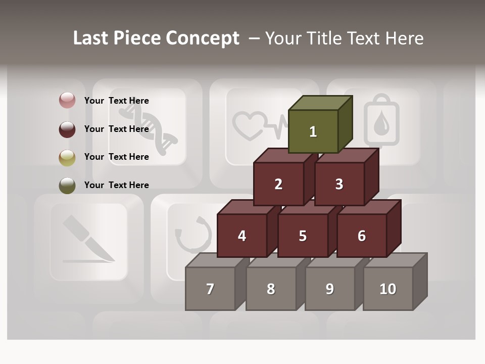 Simple Bright Background PowerPoint Template