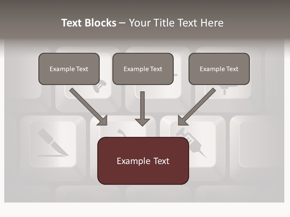 Simple Bright Background PowerPoint Template