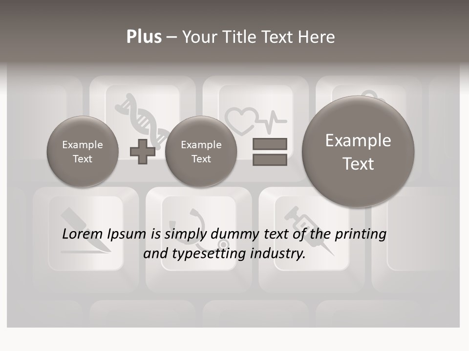 Simple Bright Background PowerPoint Template