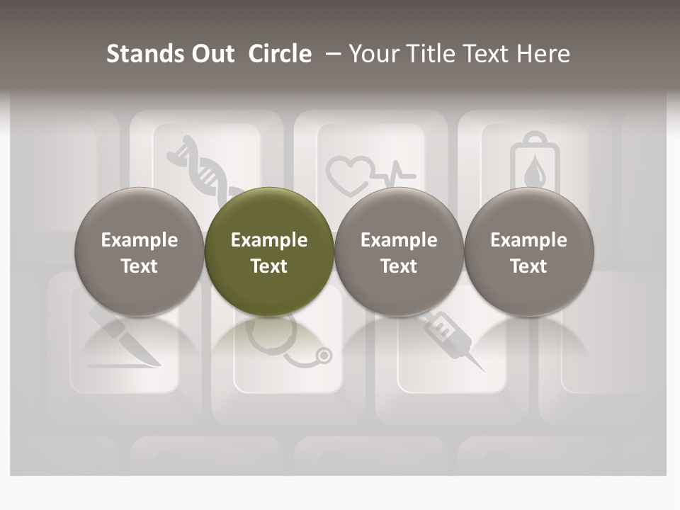 Simple Bright Background PowerPoint Template