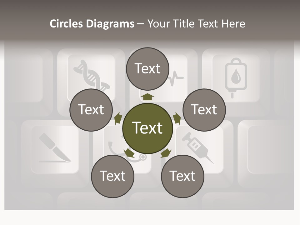 Simple Bright Background PowerPoint Template