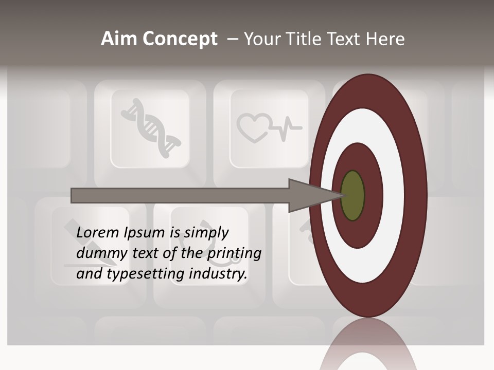 Simple Bright Background PowerPoint Template