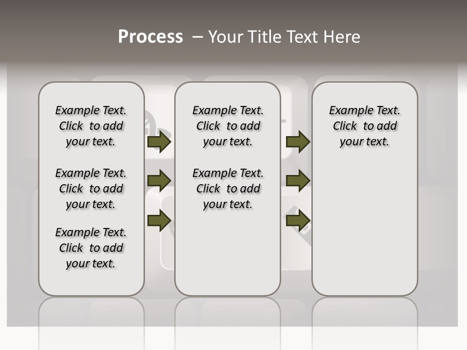 Simple Bright Background PowerPoint Template