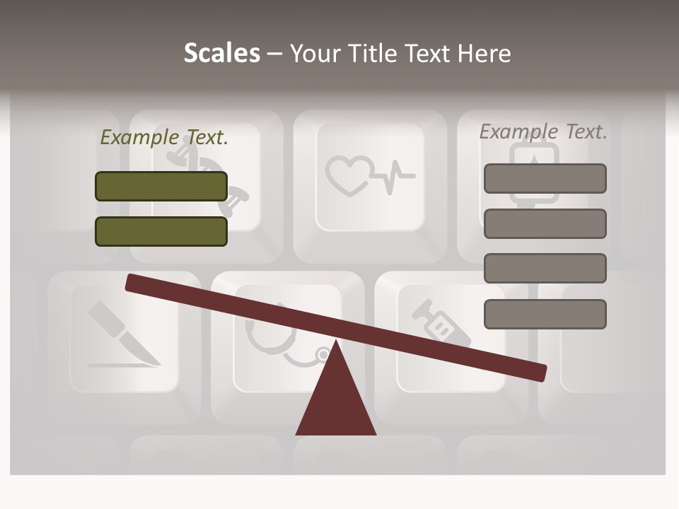 Simple Bright Background PowerPoint Template