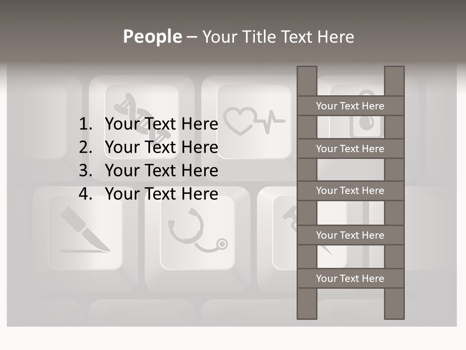 Simple Bright Background PowerPoint Template