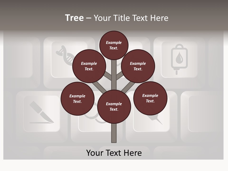 Simple Bright Background PowerPoint Template