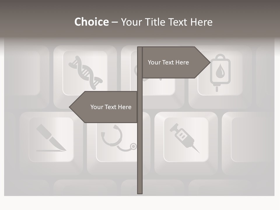 Simple Bright Background PowerPoint Template