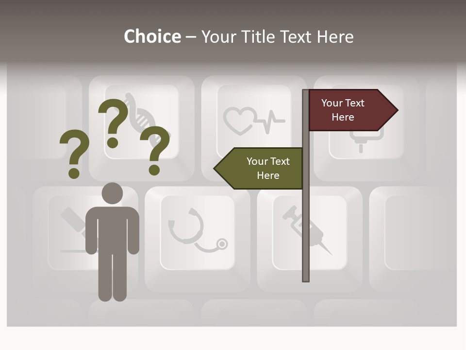 Simple Bright Background PowerPoint Template