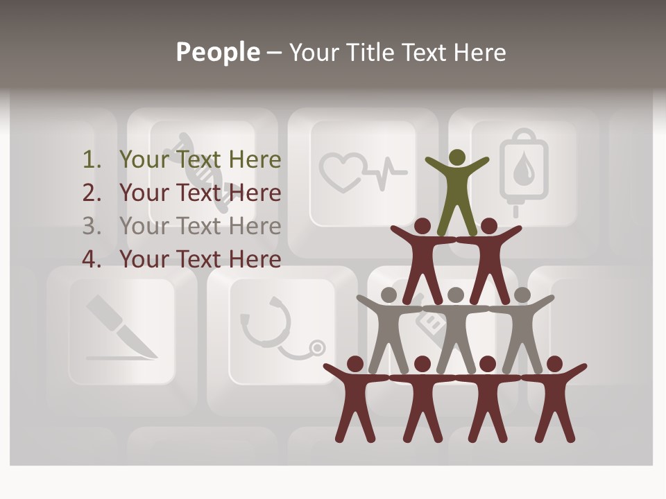 Simple Bright Background PowerPoint Template