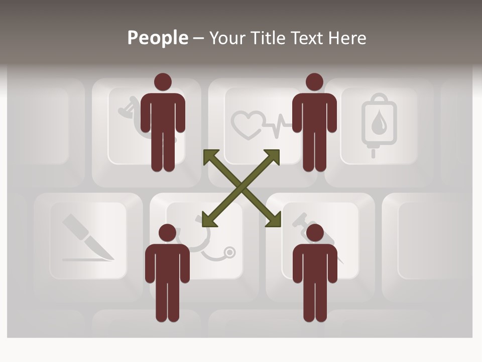 Simple Bright Background PowerPoint Template