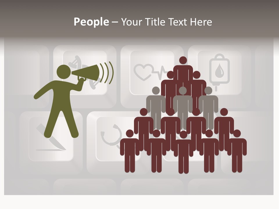 Simple Bright Background PowerPoint Template