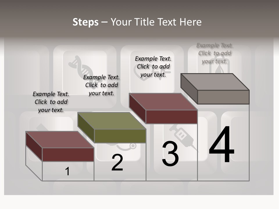 Simple Bright Background PowerPoint Template