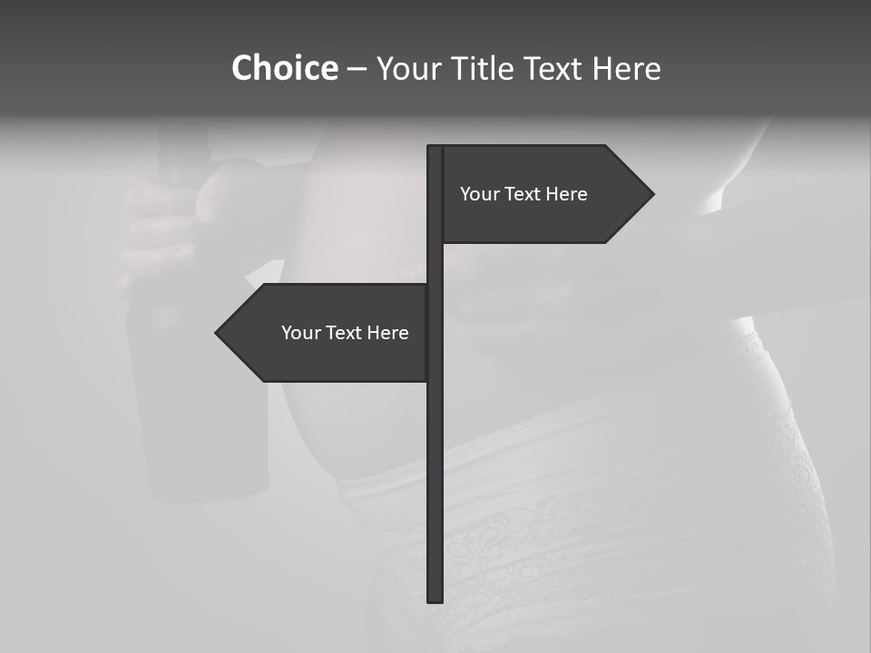 Lifestyle Bad Wine PowerPoint Template