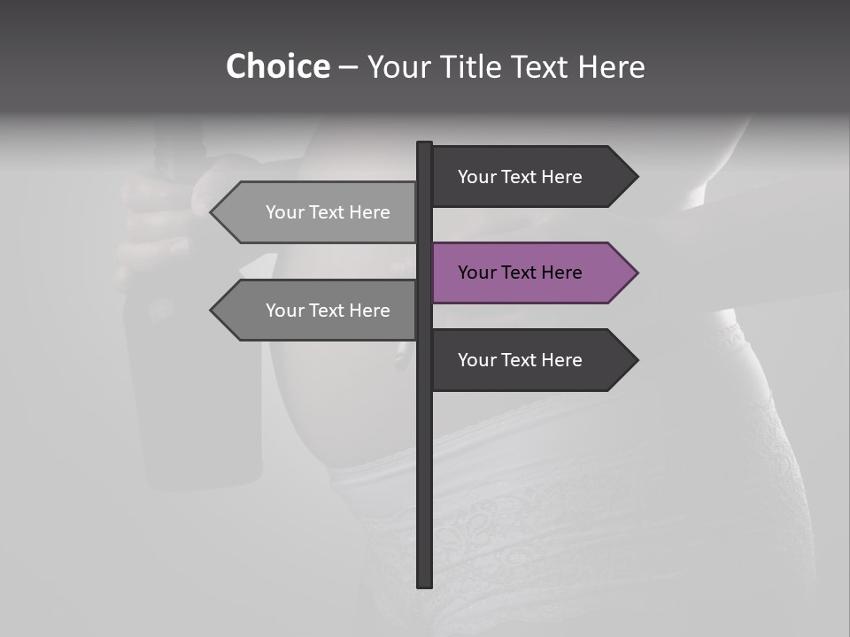 Lifestyle Bad Wine PowerPoint Template