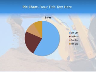 Bulldozer Cloudscape Scoop PowerPoint Template