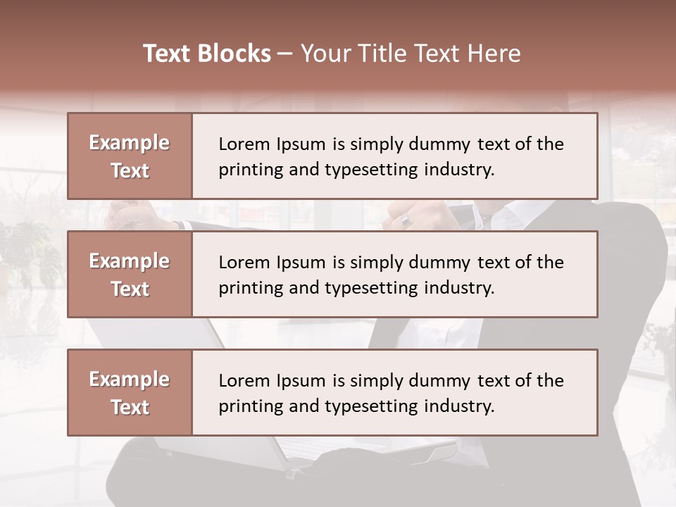 Gesture Caucasian Happiness PowerPoint Template