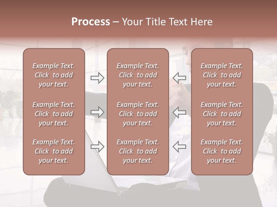 Gesture Caucasian Happiness PowerPoint Template