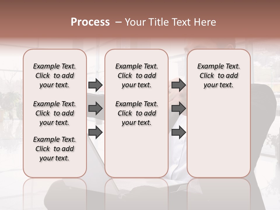 Gesture Caucasian Happiness PowerPoint Template