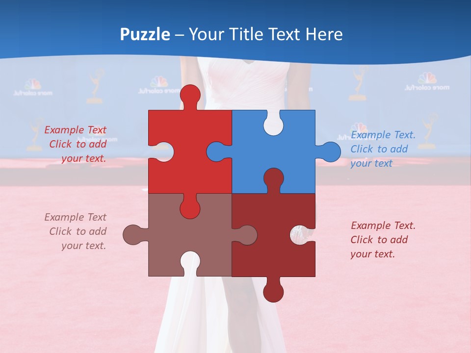 Actor Award Entertainment PowerPoint Template