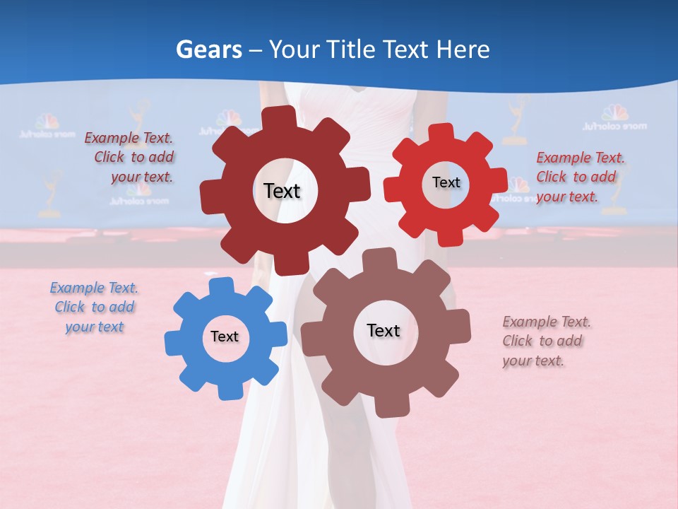 Actor Award Entertainment PowerPoint Template