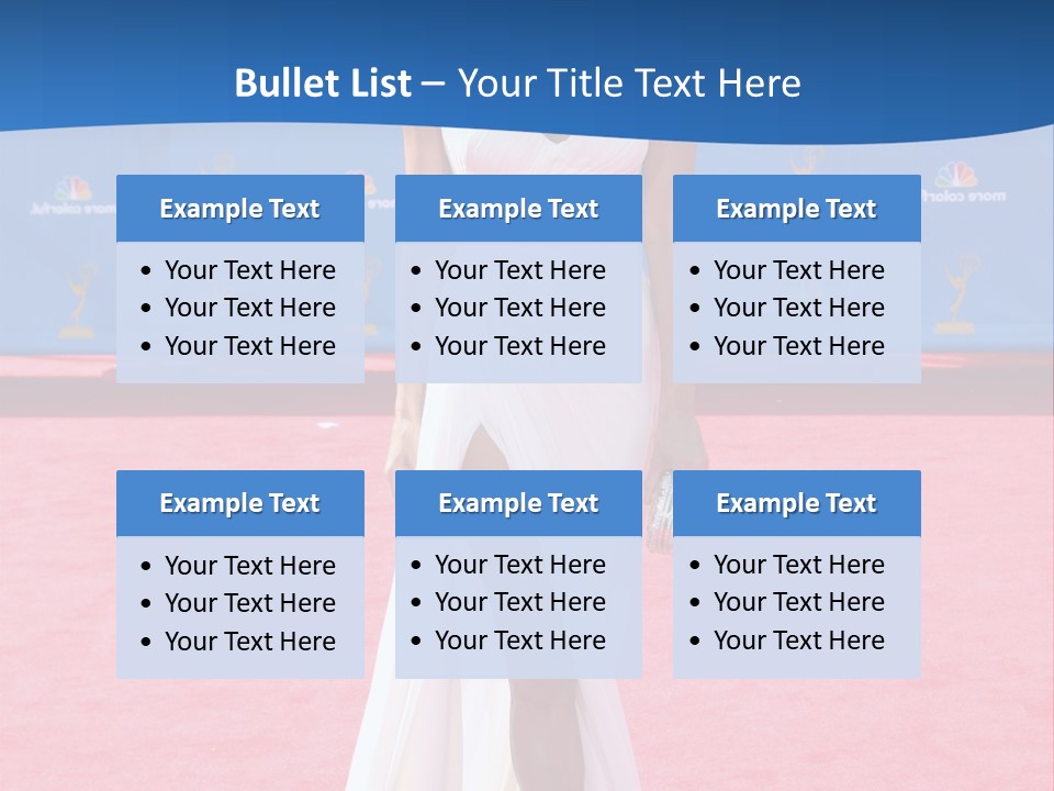 Actor Award Entertainment PowerPoint Template